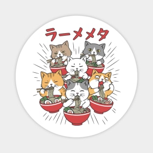 Ramen Cats United Magnet